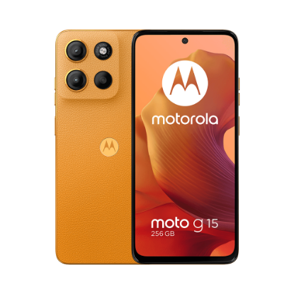 Imagen de Motorola G15 Naranja 4GB Ram 256GB Dual Sim Importado
