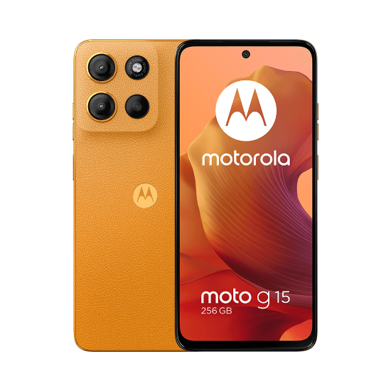 Imagen de Motorola G15 Naranja 4GB Ram 256GB Dual Sim Importado