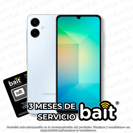 Imagen de Samsung A06 4Gb Ram 128Gb Celeste Importado
