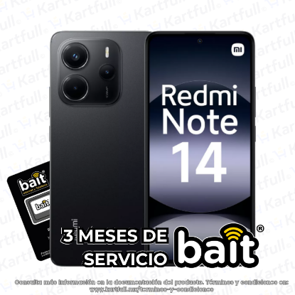 Imagen de Xiaomi Redmi Note 14 Negro 6GB Ram 128GB Dual Sim Mx