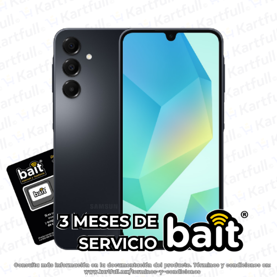 Imagen de Samsung A16 4G 6GB Ram 128GB Dual Sim Negro MX