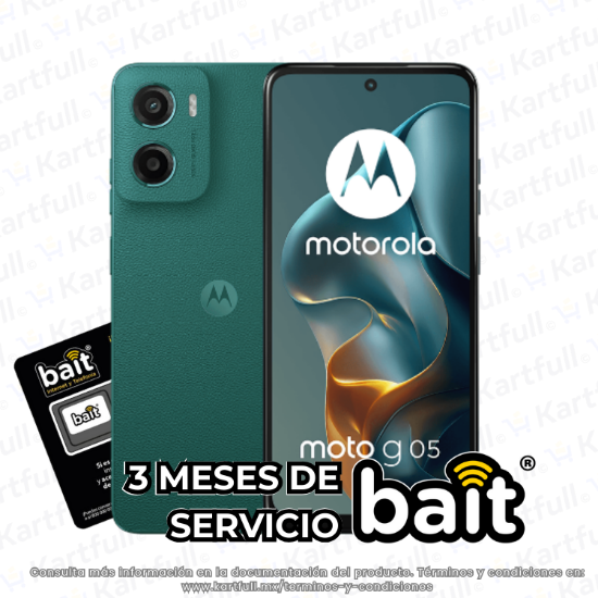Imagen de Motorola G05 4Gb Ram 128Gb Verde Importado