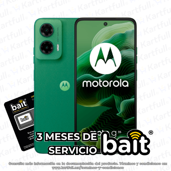 Imagen de Motorola G35 5G Verde 4GB Ram 256GB Dual Sim Mx