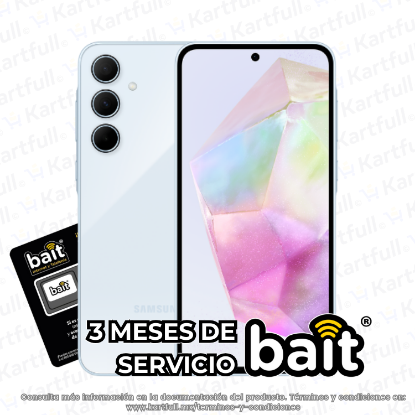 Imagen de Samsung A35 5G Celeste 8Gb Ram 128Gb Dual Sim Importado