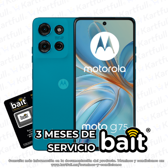 Imagen de Motorola G75 5G Azul 8GB Ram 256GB Dual Sim Importado