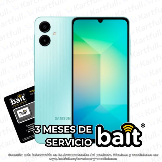 Imagen de Samsung A06 4Gb Ram 64Gb Verde Importado
