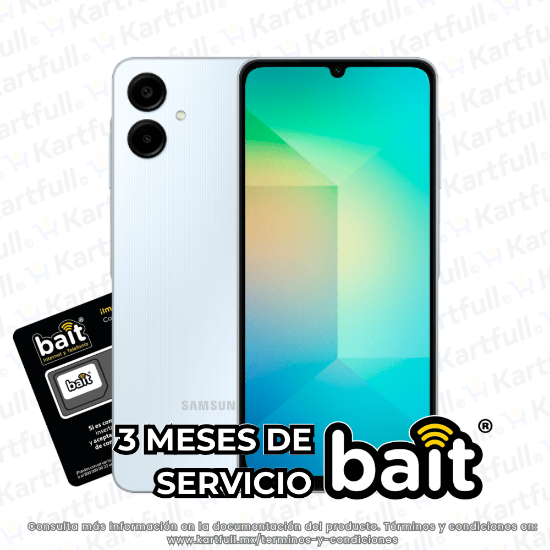 Imagen de Samsung A06 4Gb Ram 64Gb Celeste Importado